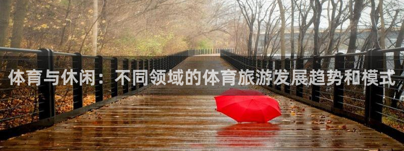 体育与休闲：不同领域的体育旅游发展趋势和模式