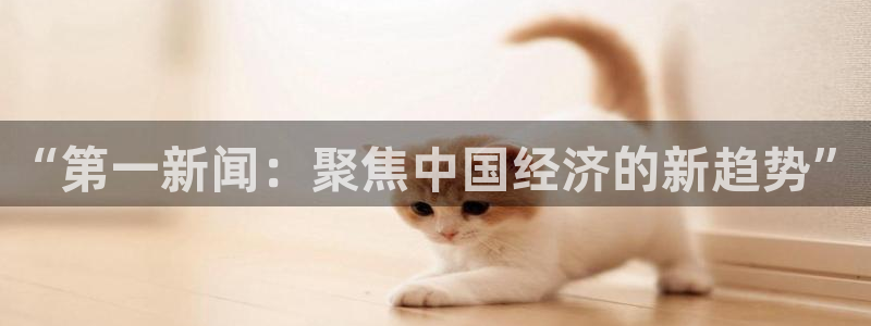 “第一新闻：聚焦中国经济的新趋势”