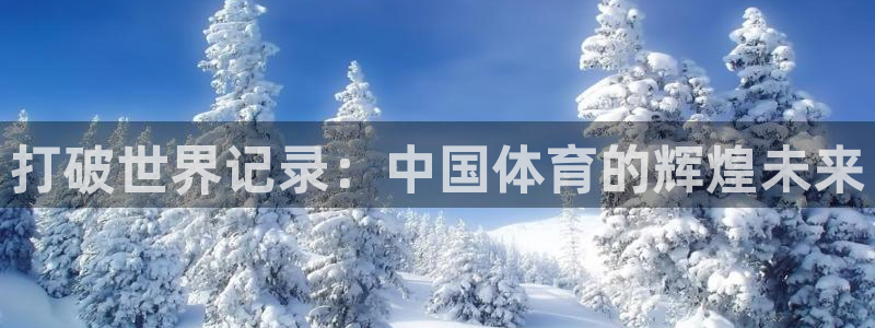 打破世界记录：中国体育的辉煌未来